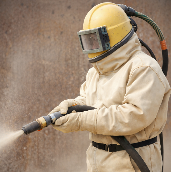 Sandblasting
